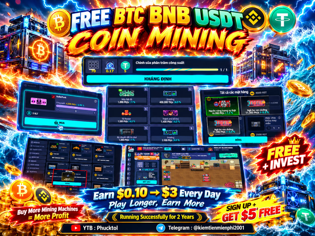 APP Đào Coin 0.3$/Ngày FREE Vĩnh Viễn Đã Được 8 Năm Rồi